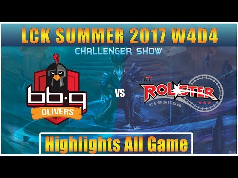 BBQ vs KT || Highlights All Game || LCK SUMMER 2017 || BBQ Olivers vs KT Rolster
