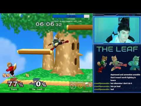 LEVO #12 - Panda (Fox) vs The Leaf (Fox, Marth) - US Top 64 - LR3