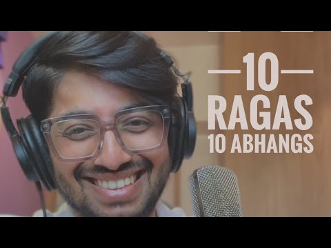 10 Ragas 10 Abhangs | BEST ABHANG | NATYAGEET MARATHI |  Vishwajeet Borwankar | Viral Video