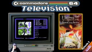 ⭐️C64 Television⭐️ Playing Ultima 4:Quest of the Avatar (Episode 8) on the Commodore 64.