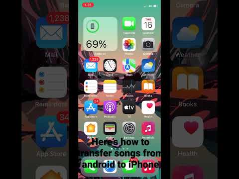 Here's how to transfer songs from android device to...