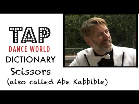 Tap Dance Dictionary / SCISSORS / Dictionnaire des pas de claquettes - Tutoriel - Tutorial - TDW