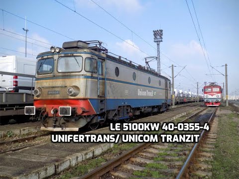 🚄 LE 5100KW 40-0355-4 in stare estetica impecabila apartinand UNIFERTRANS cu mecanic de treaba
