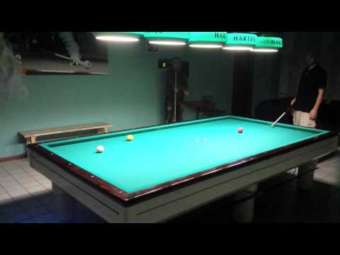 Andrea Manzato Biliardo - giro con arrivo in angolo