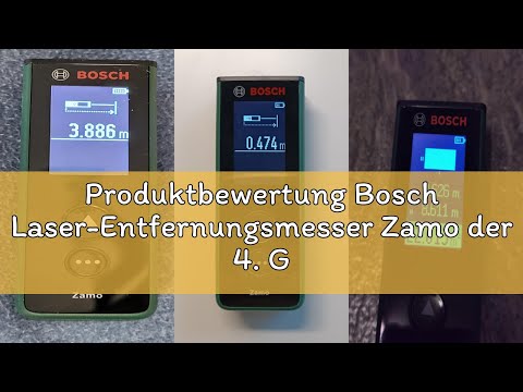 Produktbewertung Bosch Laser-Entfernungsmesser Zamo der 4. Generation (einfaches und präzises Messen