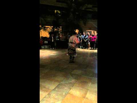 Hoop Dancer Shanley Spence @ World Indigenous Business Forum Guatemala City 2014