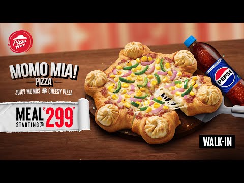 Try Momo Mia! Pizza - Juicy Momo x Cheesy Pizza | Pizza Hut
