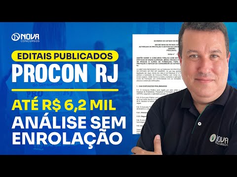 Concurso PROCON RJ 2026: Análise Completa do Edital + Como se Preparar 🔔