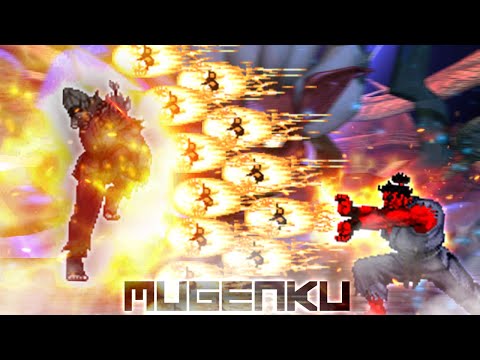 Shin Oni vs Drama Akuma. Akuma-Verse! Street Fighter MUGEN Multiverse