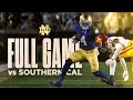 FULL GAME No 13 Notre Dame Football Vs No 20 Southern Cal 2025 Jeweled Shillelagh Rivalry
