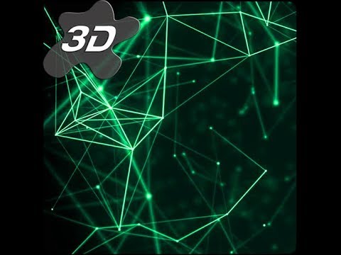 Neon Particles Live Wallpaper Video