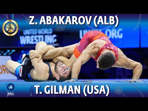 Zelimkhan Abakarov (ALB) vs Thomas Patrick Gilman (USA) - Final // World Championships 2022 // 57kg