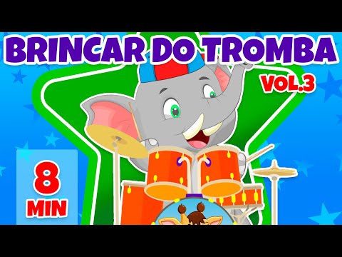 Brincar do Tromba Vol. 3 - Giramille 8 min | Desenho Animado Musical
