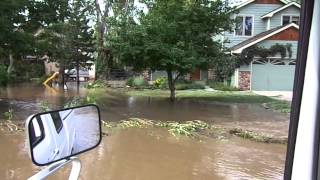 Flood in Laporte, Colorado