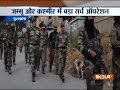 Massive security operation underway in  Jammu and Kashmir