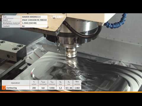 Pramet SNGX high feed milling