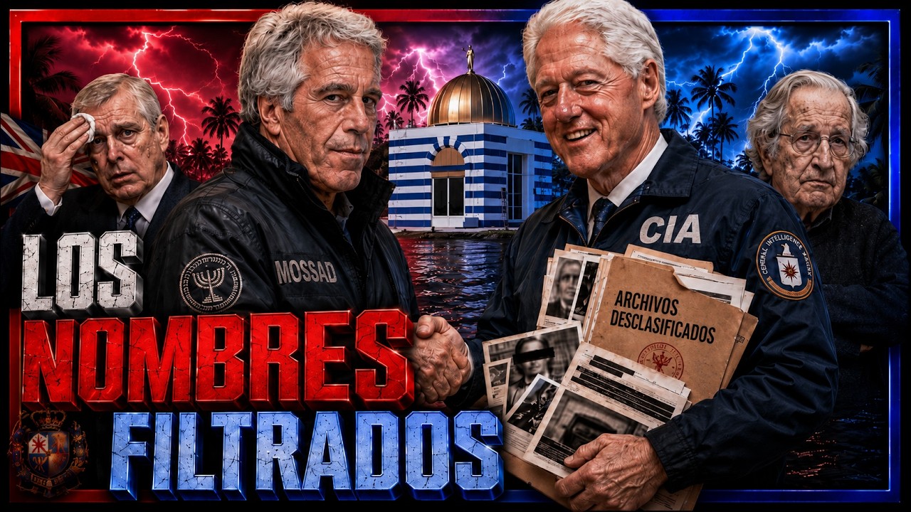 🔴 Los PERTURBADORES DOCUMENTOS de EPSTEIN que HUNDEN DEFINITIVAMENTE a Clinton, Chomsky y Andrés 🔥