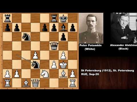 Peter Potemkin vs Alexander Alekhine - St Petersburg (1912)
