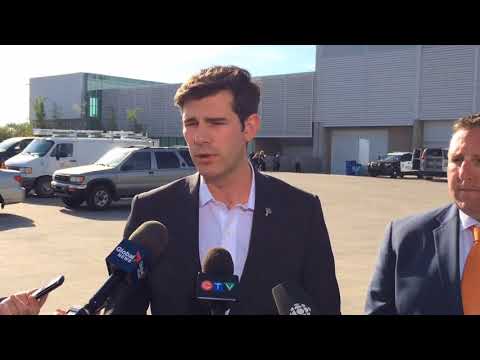 Evacuees shelter at Edmonton EXPO Centre