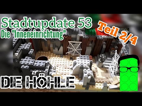 LEGO Stadtupdate #53 | Der Bau einer Legostadt Teil 54 - Die Höhle Teil 2/4 | Die "Inneneinrichtung"