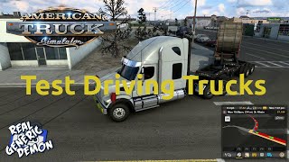 American Truck Simulator -  Ep2: Test Driving Trucks