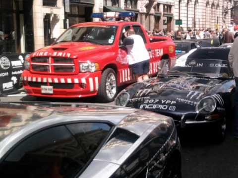Gumball 3000 Rally Start Line - London - 1st May 2010