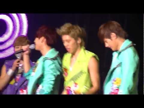 [fancam] 120211 INFINITE SECOND INVASION -Talk3 myungsoo