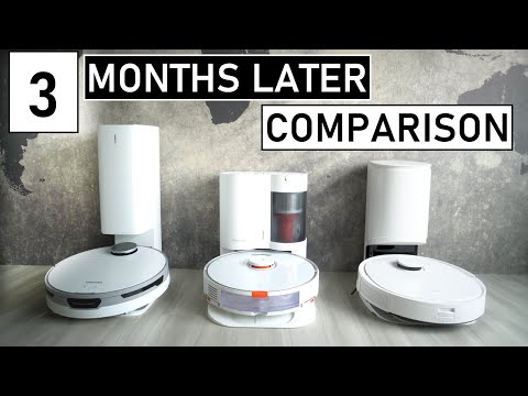 Robot Vacuum 3 Months Later Compare Review Ecovacs Deebot T9+, Roborock S7+, Samsung JetBot+