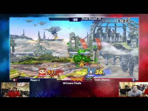 Final Round 18: Player-1 vs Static Manny WF
