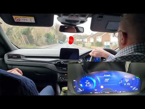 How does EV Coach work on a Ford Kuga PHEV?