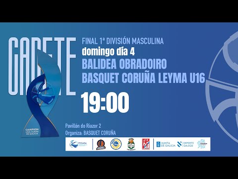 FINAL - 1ª DIVISIÓN CADETE MASCULINO