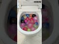 Strong Flush Test Of HOROW Smart Toilet Balloon Will Be Recycled Bathroom Toilet Shorts