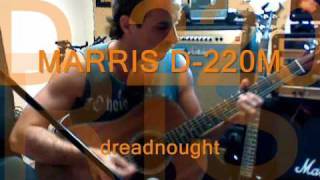 Video thumbnail for 0069_Marris D-220M akustický dreadnought by Marián Marko testy LMSK