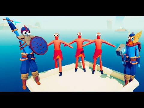 Thor and Odin vs Units (TABS Mod)