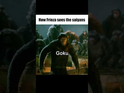 How Frieza sees the saiyans 💀
