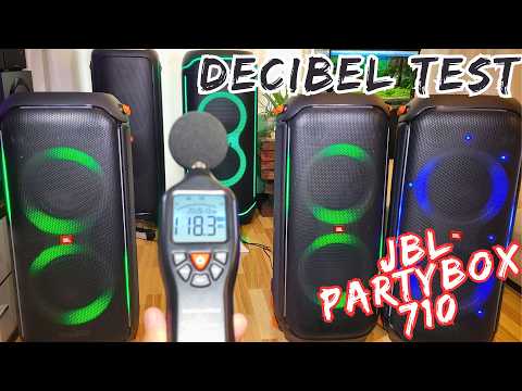How LOUD are 2x JBL Partybox 710 VS 1 JBL Partybox 710?
