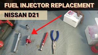 Nissan D21 Hardbody│Fuel Injector Replacement