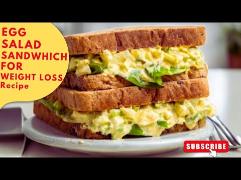 Egg Salad Sandwiches for Weight loss lunch