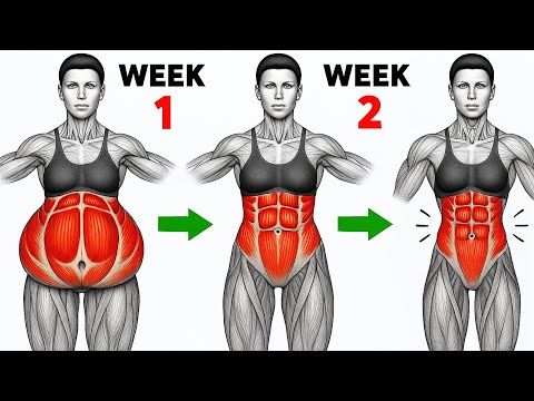 ➜ Szczupła talia i płaski brzuch w 2 tygodnie | Najlepsze ćwiczenia na stojąco, które szybko pozb...