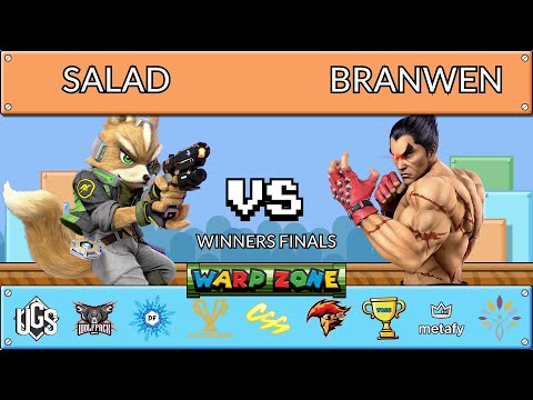 Warp Zone - Flower Bracket - Winners Finals - Salad(Fox) Vs. Branwen(Kazuya)