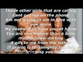 Glen Washington - My Love (lyrics)