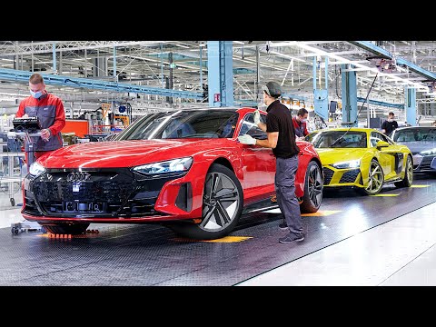 , title : 'Inside Multi Billion $ Audi Factory Producing the Latest E-tron GT - Production Line