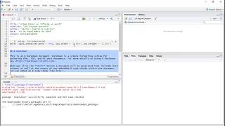 Tutorial R 1.7: ¿Cómo hacer un informe MS Word con Rstudio? #Rstats | Usa R!