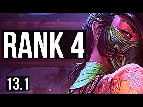 AKALI vs VIKTOR (MID) | Rank 1 Akali, Rank 4, Dominating | EUW Challenger | 13.1