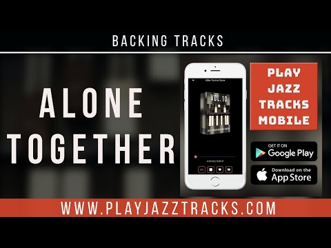 Alone Together - Jazz Organ and Drums - Backing Track