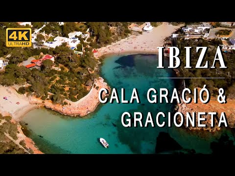 IBIZA: Cala Gracio & Cala Gracioneta (4K Ultra HD 60fps)