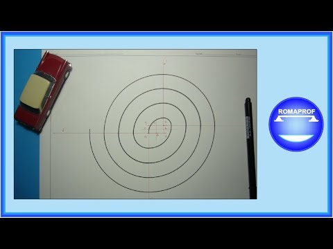 COSTRUZIONE DI UNA SPIRALE OVALE (360)