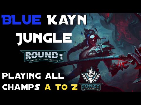BLUE KAYN but ONLY ONE is RANGED! - League of Legends - Round 1- Patch 12.4