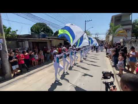 Banda Marcial Halley - Entrada Corpo Coreográfico / Desfile Cívico de Paciência RJ 2023