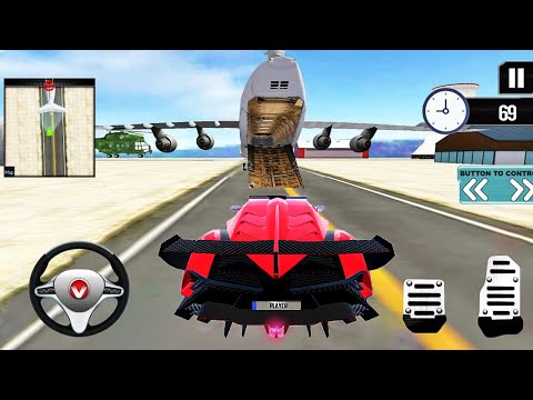 Airplane Pilot Car Transporter Multi Trailer Car Transport Sim - Best Android IOS Gameplay HD
